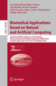 Book cover of: Biomedical Applications Based on Natural and Artificial Computing. By: José Manuel Ferrández Vicente