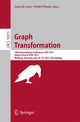 Book cover of: Graph Transformation. By: Juan de Lara
