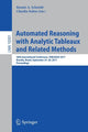 Book cover of: Automated Reasoning with Analytic Tableaux and Related Methods. By: Renate A. Schmidt
