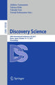 Book cover of: Discovery Science. By: Akihiro Yamamoto