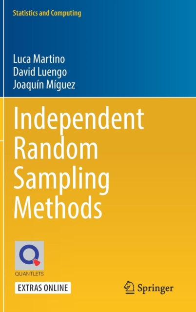 Book cover of: Independent Random Sampling Methods. By: Luca Martino