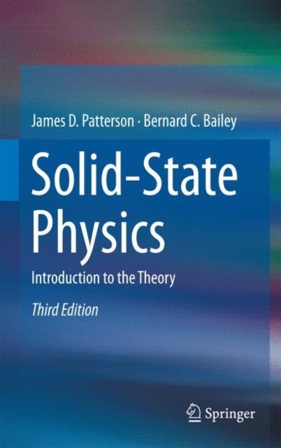 Book cover of: Solid-State Physics. By: James D. Patterson