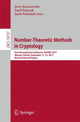 Book cover of: Number-Theoretic Methods in Cryptology. By: Jerzy Kaczorowski