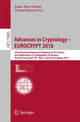 Book cover of: Advances in Cryptology – EUROCRYPT 2018. By: Jesper Buus Nielsen