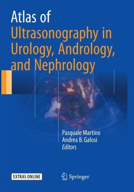 Book cover of: Atlas of Ultrasonography in Urology, Andrology, and Nephrology. By: Pasquale Martino