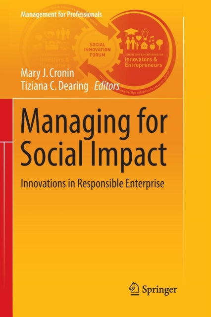 Book cover of: Managing for Social Impact. By: Mary J. Cronin