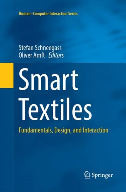 Book cover of: Smart Textiles. By: Stefan Schneegass