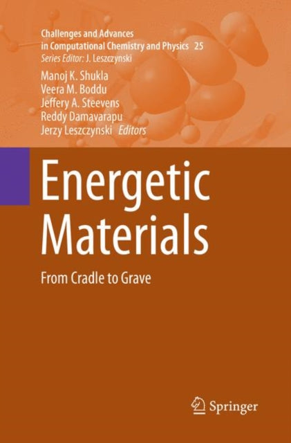 Book cover of: Energetic Materials. By: Manoj K. Shukla