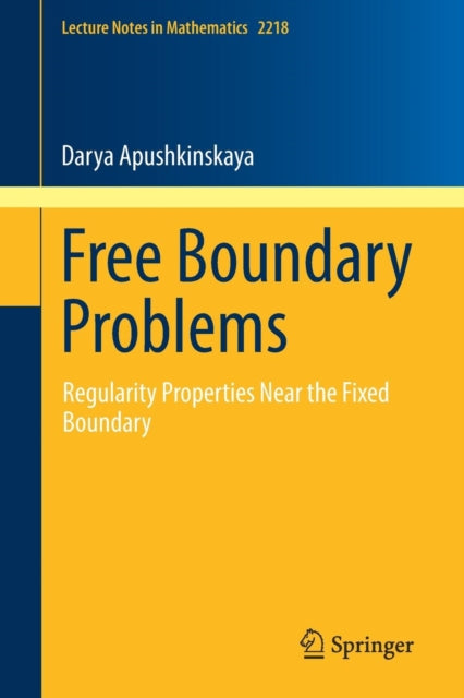 Book cover of: Free Boundary Problems. By: Darya Apushkinskaya