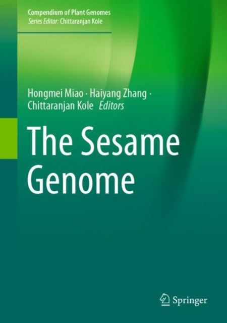 Book cover of: Sesame Genome. By: Hongmei Miao