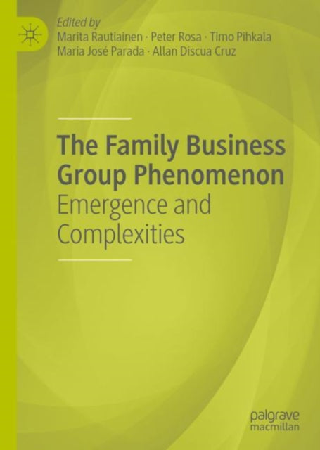 Book cover of: Family Business Group Phenomenon. By: Marita Rautiainen