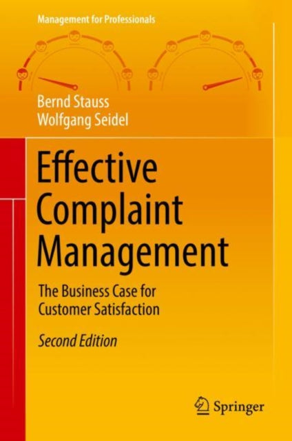 Book cover of: Effective Complaint Management. By: Bernd Stauss