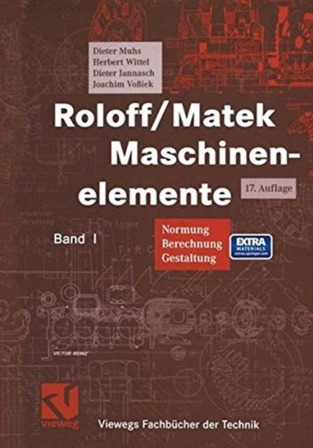 Book cover of: Roloff/Matek Maschinenelemente. By: Dieter Muhs