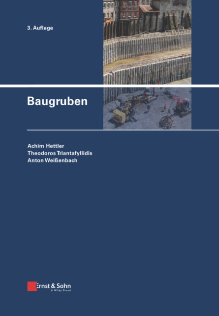 Book cover of: Baugruben. By: Achim Hettler
