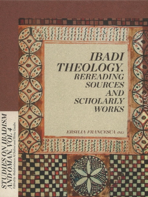 Book cover of: Ibadi Theology. By: Ersilia Francesca