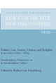 Book cover of: Politics, Law, Society, History & Religion in the Politica (1590s-1650s)
