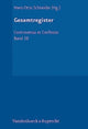 Book cover of: Gesamtregister. By: Hans-Otto Schneider