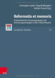 Book cover of: Reformatio et memoria. By: Christopher Spehr