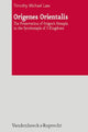 Book cover of: Origenes Orientalis