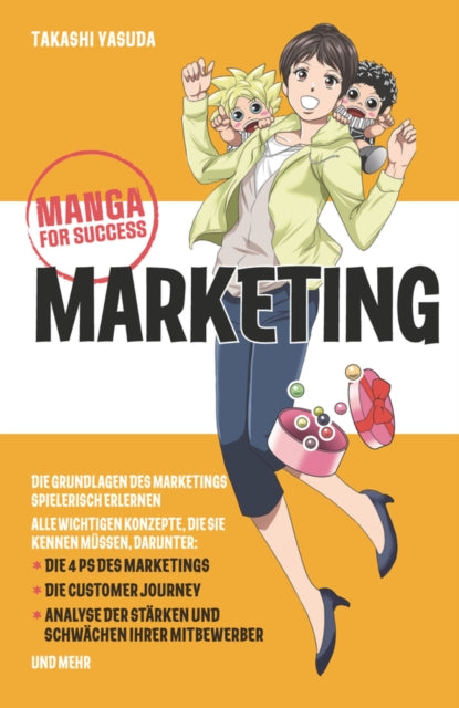 Book cover of: Manga for Success - Marketing. By: T. Yasuda