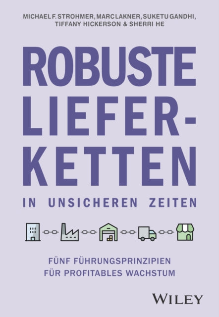 Book cover of: Robuste Lieferketten in unsicheren Zeiten