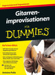 Book cover of: Gitarrenimprovisationen fur Dummies. By: Oliver Fehn
