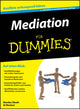 Book cover of: Mediation fur Dummies. By: Al Weckert