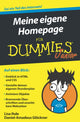 Book cover of: Meine eigene Homepage fur Dummies Junior. By: Lisa Ihde