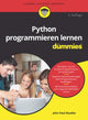 Book cover of: Python programmieren lernen fur Dummies. By: John Paul Mueller