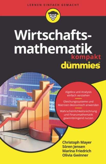 Book cover of: Wirtschaftsmathematik kompakt fur Dummies. By: Christoph Mayer