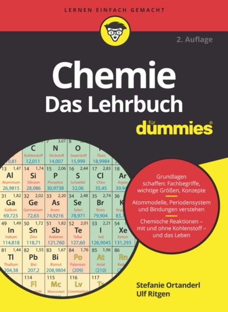 Book cover of: Chemie fur Dummies. By: Ulf Ritgen
