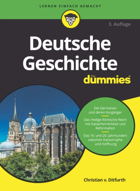 Book cover of: Deutsche Geschichte fur Dummies. By: Christian V. Ditfurth