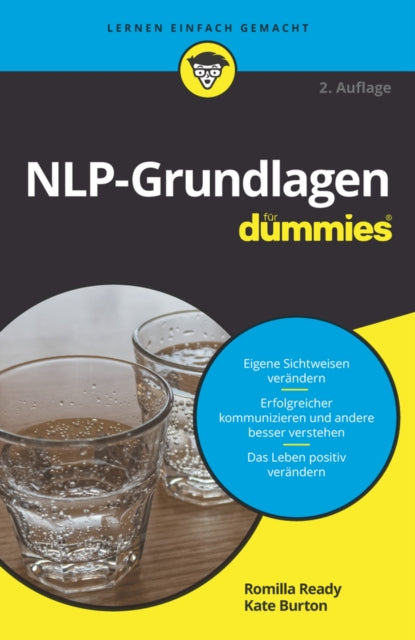 Book cover of: NLP-Grundlagen fur Dummies. By: Romilla Ready