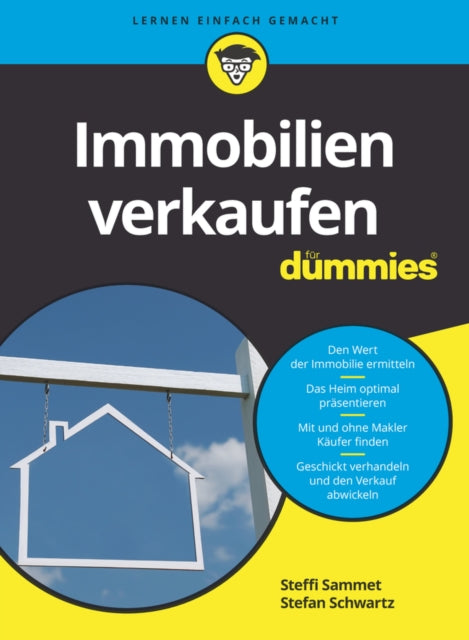 Book cover of: Immobilien verkaufen fur Dummies. By: Steffi Sammet
