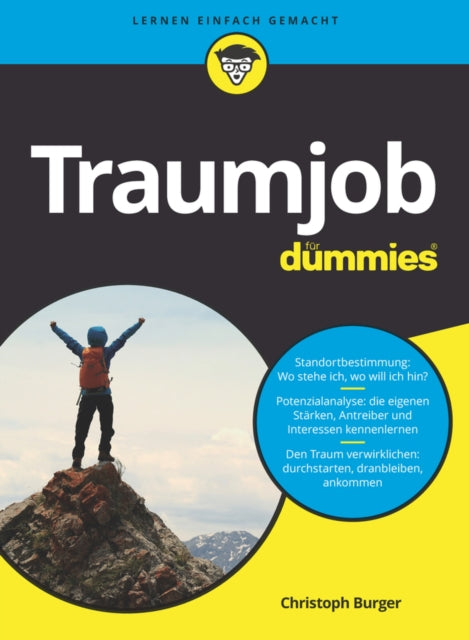 Book cover of: Traumjob fur Dummies. By: Christoph Burger