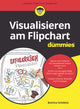 Book cover of: Visualisieren am Flipchart fur Dummies. By: Bettina Schöbitz