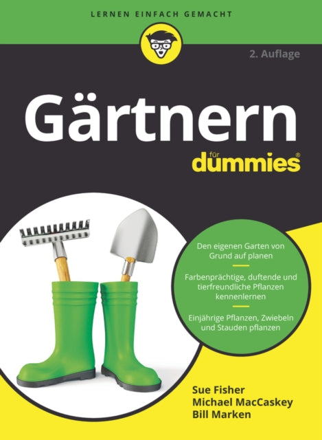 Book cover of: Gartnern fur Dummies. By: Sue S. Fisher