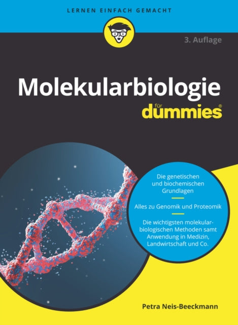 Book cover of: Molekularbiologie fur Dummies. By: Petra Neis-Beeckmann