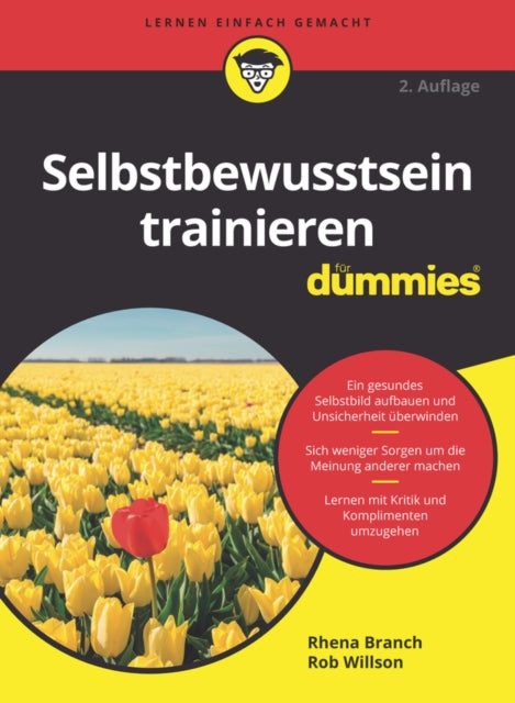 Book cover of: Selbstbewusstsein trainieren fur Dummies. By: Rob Willson
