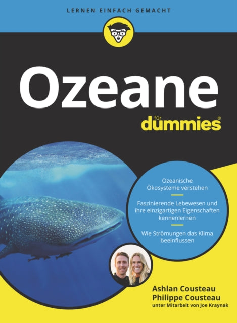 Book cover of: Ozeane fur Dummies. By: Ashlan Cousteau