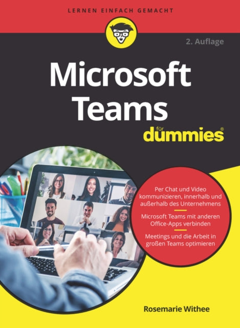 Book cover of: Microsoft Teams fur Dummies. By: Rosemarie Withee