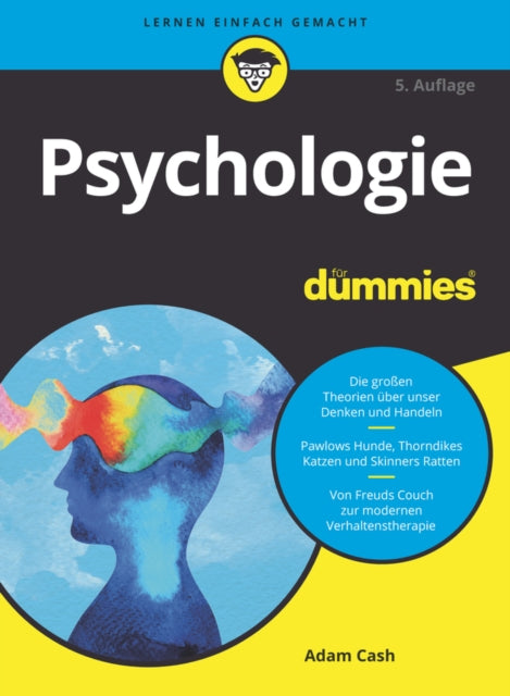 Book cover of: Psychologie fur Dummies. By: Adam Cash