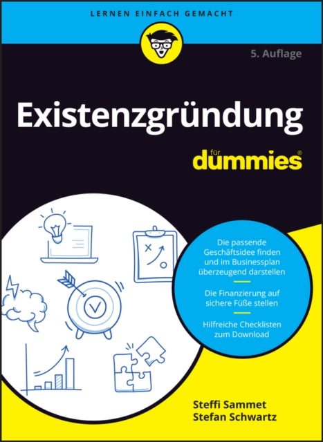 Book cover of: Existenzgrundung fur Dummies. By: Steffi Sammet