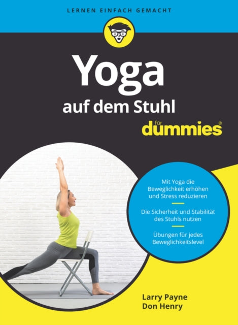 Book cover of: Yoga auf dem Stuhl fur Dummies. By: L. Payne