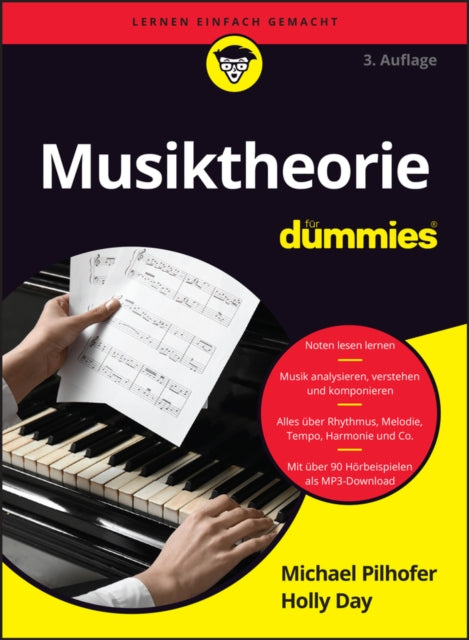 Book cover of: Musiktheorie fur Dummies. By: M. Pilhofer