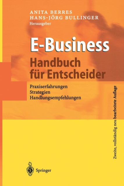 Book cover of: E-Business - Handbuch fur Entscheider