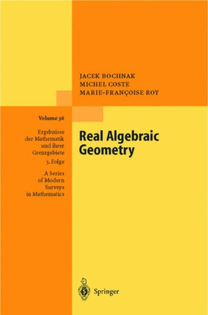Book cover of: Real Algebraic Geometry