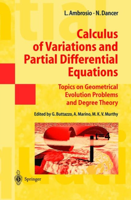 Book cover of: Calculus of Variations and Partial Differential Equations