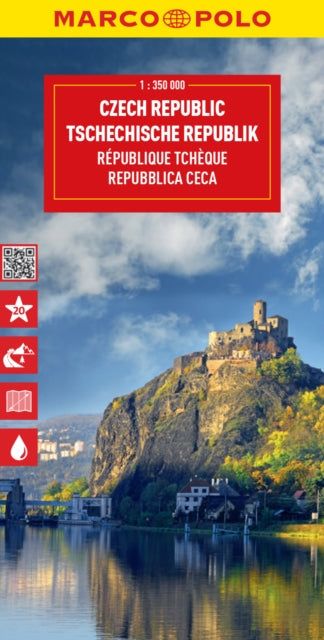 Book cover of: Czech Republic Marco Polo Map