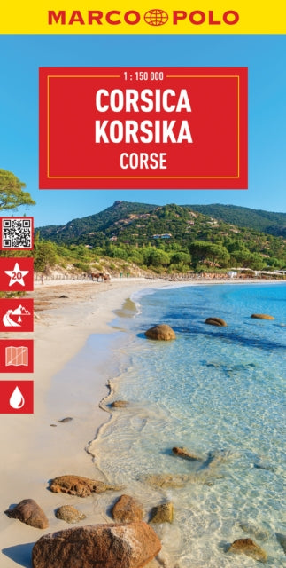 Book cover of: Corsica Marco Polo Map